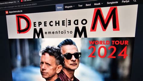 tickets depeche mode 20.02.2024