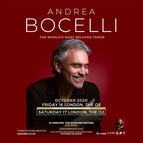 tickets for andrea bocelli