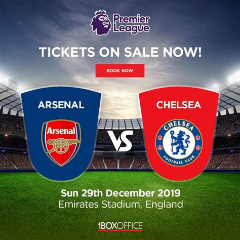 tickets for chelsea vs arsenal