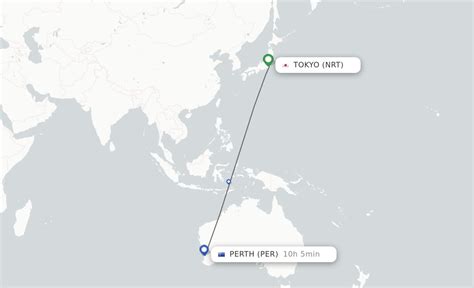 tickets from perth to japan