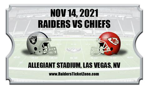 tickets raiders vs chiefs 2021