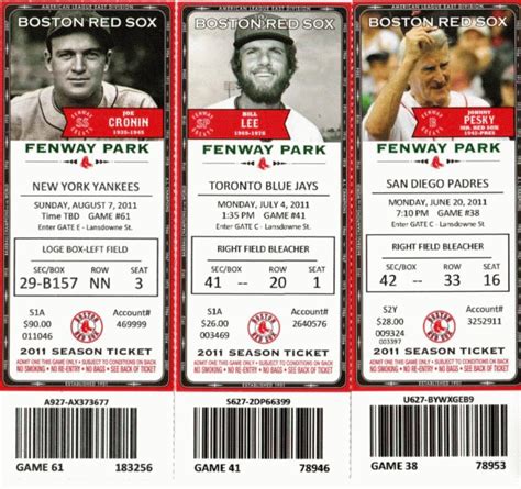 tickets red sox game