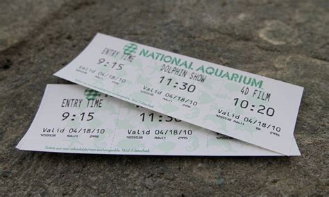 tickets to baltimore aquarium
