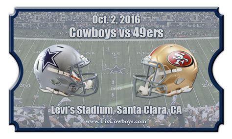 tickets to cowboys vs 49ers