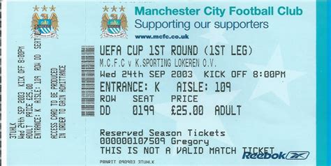 tickets to see man city