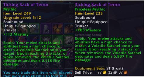 Cool Ticking Sack Of Terror Update