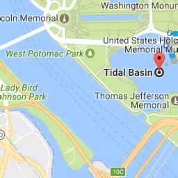 tidal basin google maps