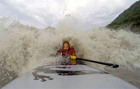 tidal bore surfing alaska