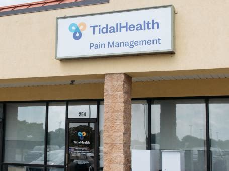 tidal health pain management salisbury md