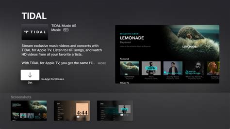 tidal on apple tv