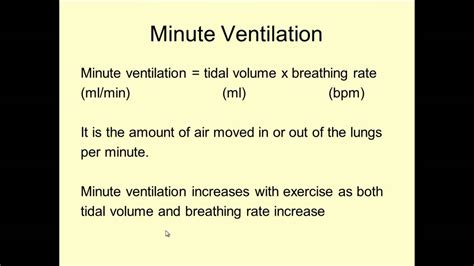 tidal volume formula for ventilator
