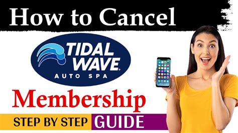 tidal wave auto spa cancel membership