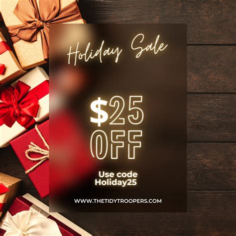 Tidy Troopers Discount Code
