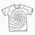 tie dye coloring pages