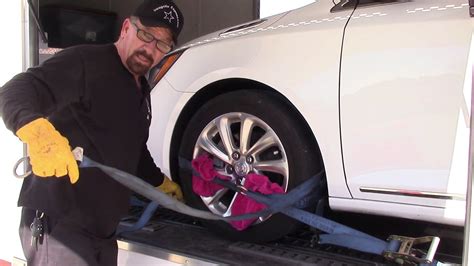 Tie Down Car Through Wheels