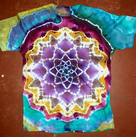 Tie Dye Patterns Mandala