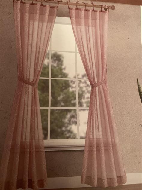 Tie Top Window Panels