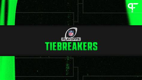 tiebreakers for nfl playoffs