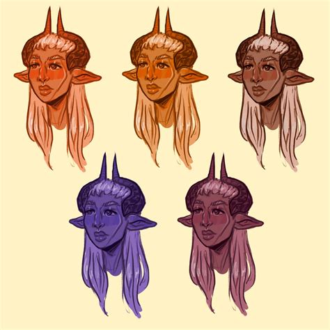 CALLING ALL TIEFLINGS! Offering art for our fiendish brethren