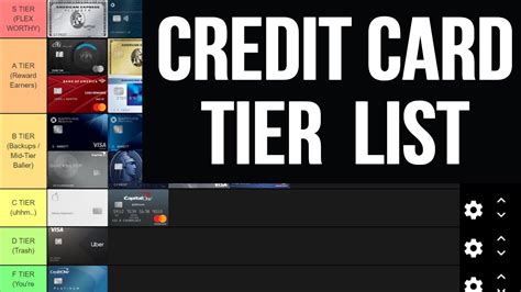 tier one credit cards