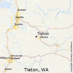 Tieton Wa Map