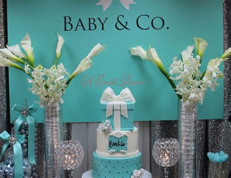 tiffany and co baby shower theme