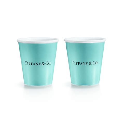 tiffany and co coffee cup
