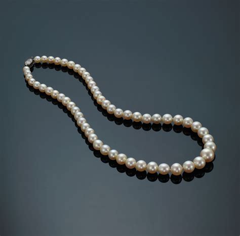 tiffany and co pearl and diamond necklace