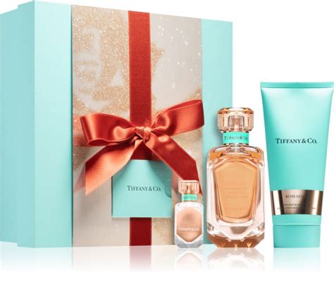 tiffany and co rose gold perfume gift set