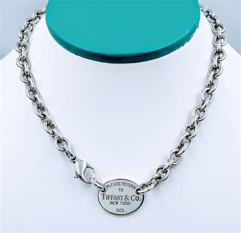 tiffany and co sterling silver necklace