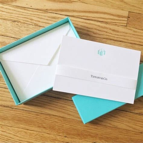 tiffany blue note cards