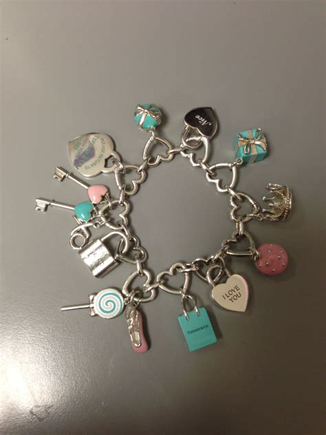 tiffany bracelet with charms