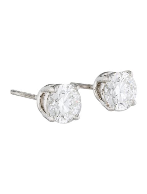 tiffany diamond earrings for sale
