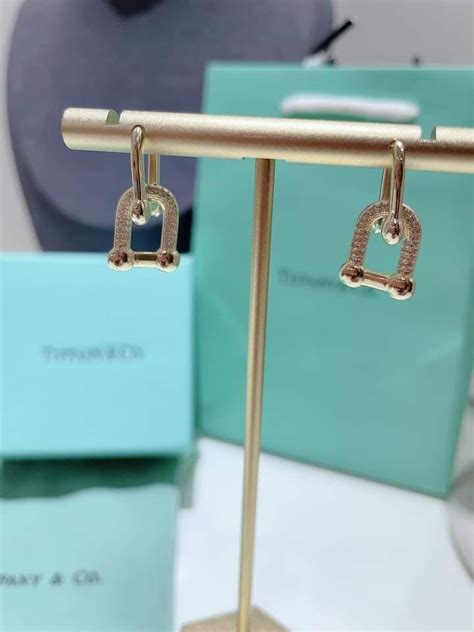 tiffany paper clip earrings