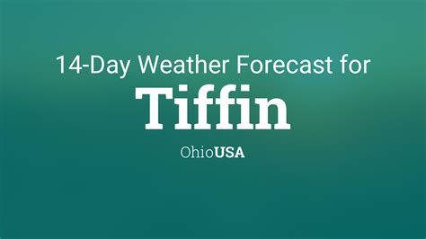 tiffin ohio weather today