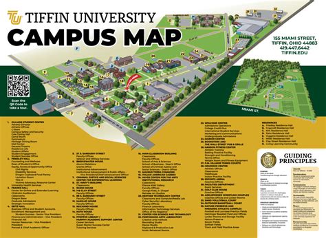 tiffin university campus map