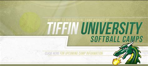 tiffin university softball camps