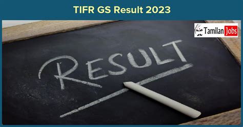 tifr exam 2023 results