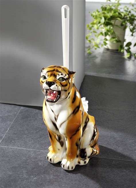 Badezimmer Garnitur Tiger Optik / Olgemalde Tiger 100 Handgemaltes