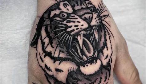 Tiger Tattoo Hand Tattoo Related Hand Tattoos Hand Tattoos For