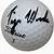 tiger woods autographed golf ball