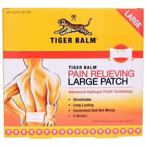 tiger balm heat patches