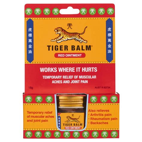 tiger balm ointment chemist warehouse