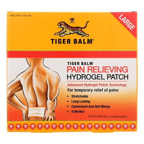 tiger balm pain relieving patch