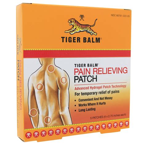 tiger balm patches chemist warehouse