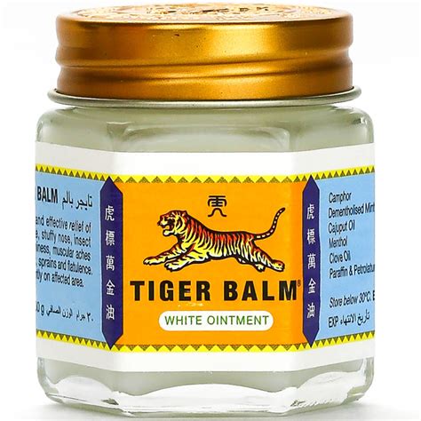 tiger balm white ointment ingredients