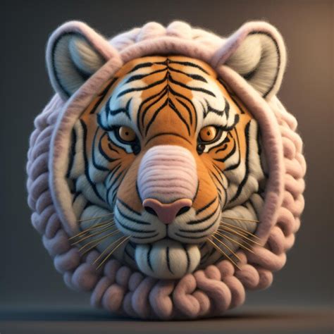 Tiger Figure Head