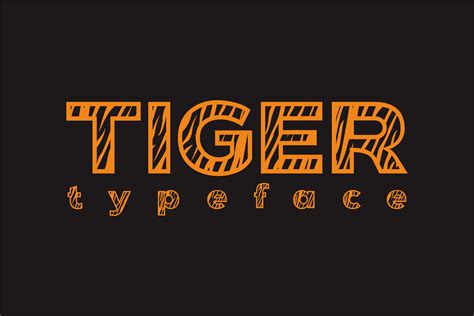 tiger font free download