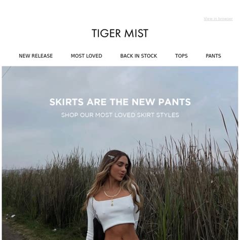 tiger mist free shipping code