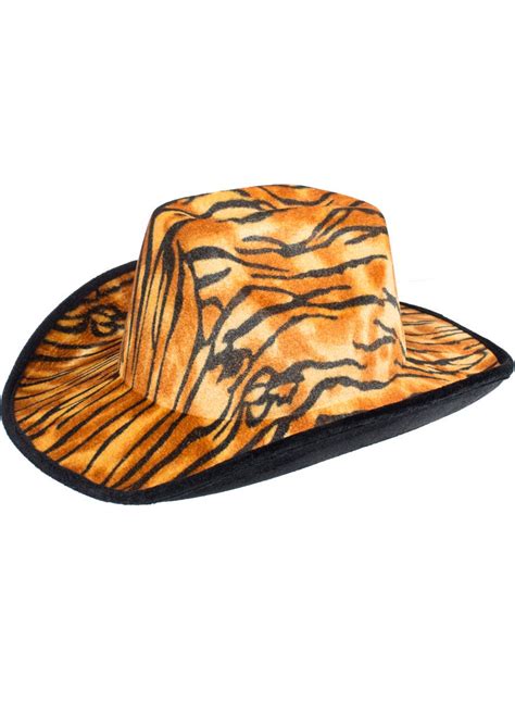 Tiger Print Hat